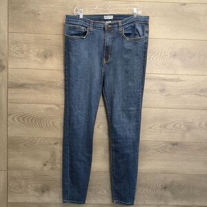 Judy Blue Super Skinny Blue Stretch Jeans Womens Plus Size 2X 18